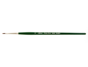 Ruby Satin Short Handle Brushes - Filbert